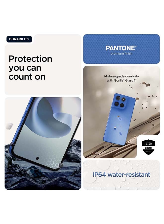 موتورولا G57 Dual SIM 5G 8GB RAM 256GB PANTONE Regatta - Middle East Version - Image 3