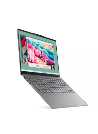 Yoga Slim 7 14IMH9 Laptop With 14 Inch OLED (1920x1200) Display, Intel Core Ultra 7-155H Processor/16GB RAM DDR5/512GB SSD/Windows 11 Home/ English/Arabic Luna Grey - view 2