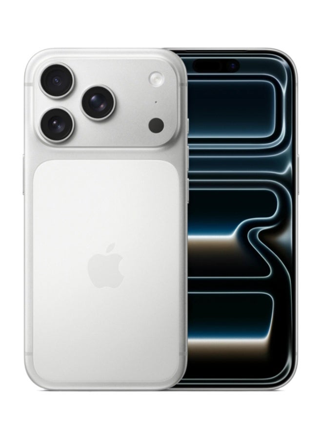 Apple iPhone 17 Pro 512GB Silver 5G (Nano SIM + eSIM) With FaceTime - Middle East Version - Image 1