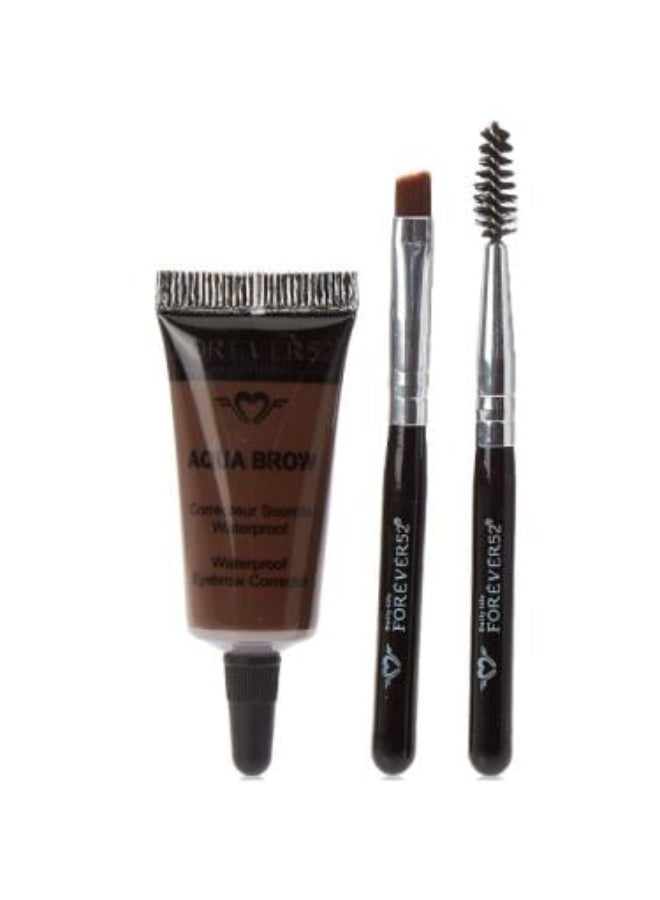 Waterproof Eyebrow Tattoo, EK001, Brown, 10 ml