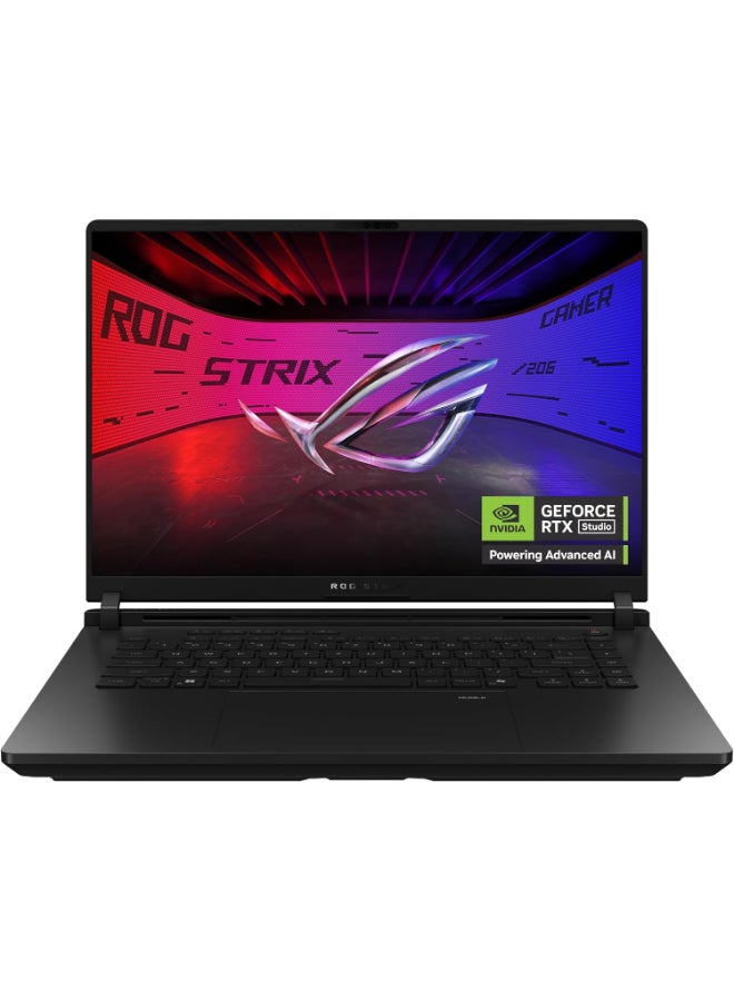 ASUS ROG Strix 16 Gaming Laptop, 16" WUXGA 165Hz Display, Intel Core Ultra 9 275HX, 32GB DDR5 RAM, 1TB PCIe 4.0 SSD, NVIDIA GeForce RTX 5070 8GB GDDR7, RGB ENG/ARB Keyboard, Win 11, Volt Green English Volt Green - Image 1