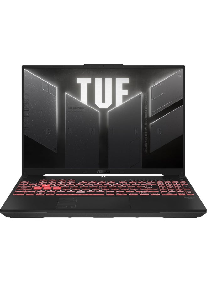 ASUS TUF Gaming A16 Laptop, 16" FHD+ 144Hz Display, AMD Ryzen 7 7445HS, 16GB DDR5 RAM, 1TB PCIe 4.0 SSD, NVIDIA GeForce RTX 4050 6GB, English/Arabic 1-Zone RGB Keyboard, Win 11, Mecha Gray English Mecha Grey - Image 1
