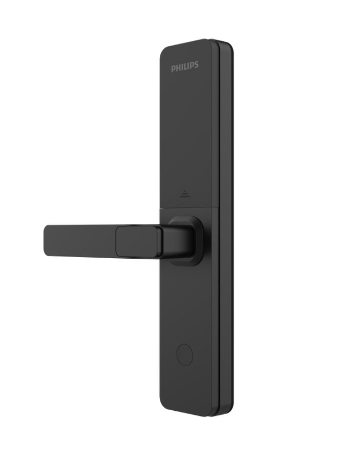 Philips Smart Door Lock 615 45.85 Mm Easykey , Bluetooth App Setup, Offline Pin Sharing, Intuitive Fingerprint, Dual Verification, Hidden Pin, 4 Unlock Methods, Low Battery Alert black - Image 4