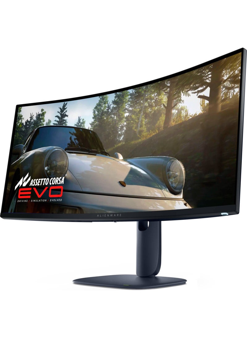 ديل Alienware 34 AW3425DW Gaming Monitor, 34" Quantum Dot OLED Display, UW-QHD Resolution, 240 Hz Refresh Rate, 0.03ms (GtG) Response Time, NVIDIA G-Sync & AMD FreeSync Premium Pro | 210-BRRK Black - Image 3