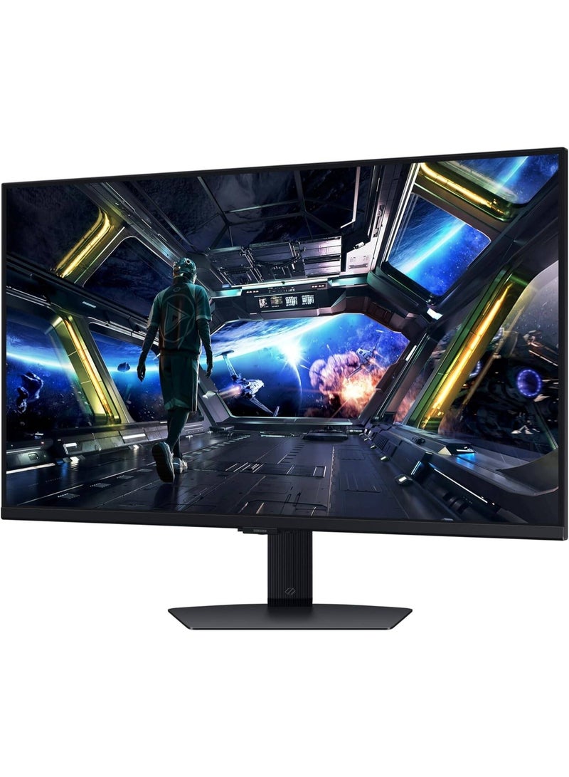 سامسونج شاشة الألعاب أوديسي G7 (G70D)، 32" عرض IPS، دقة 4K UHD، معدل تحديث 144Hz، زمن استجابة 1ms (GtG)، تقنية AMD FreeSync Premium، دعم 1B لون، أسود | LS32DG702 - Image 2
