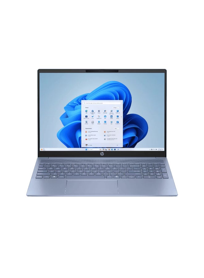 HP لابتوب أومني بوك بشاشة 16 بوصة بدقة Full HD (1920x1080)، مع معالج Core Ultra 5-225U/16GB RAM DDR5/512GB SSD/Windows 11 Home - Image 1