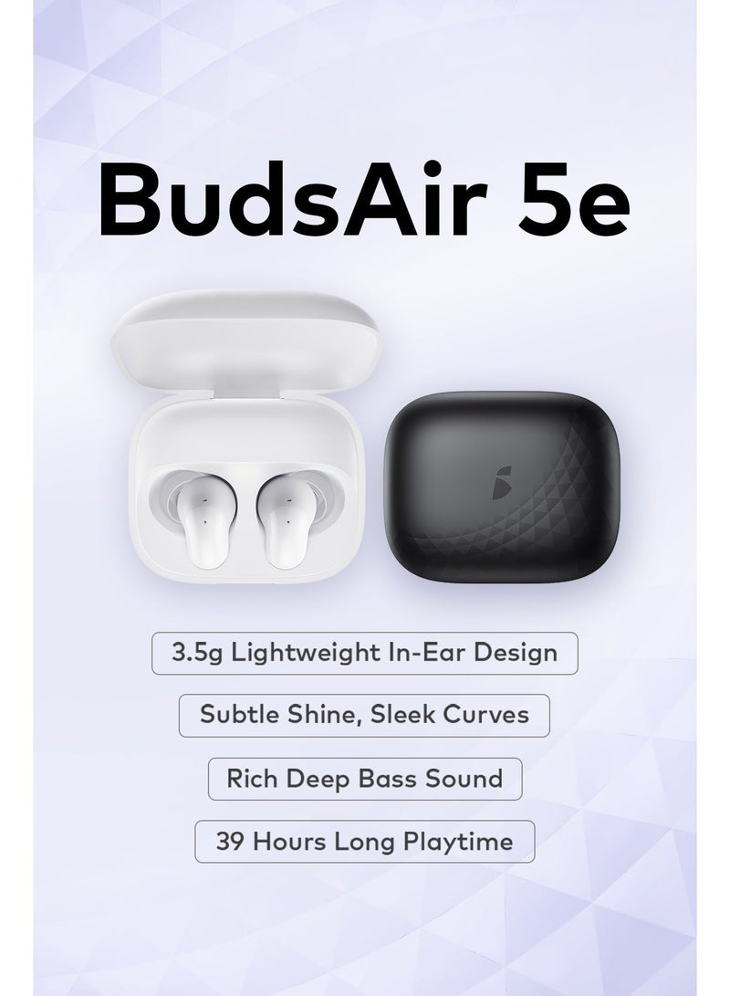 ITEL Buds Air 5e In-Ear buds ,immersive 360-degree sound ,Earbuds Touch Control, 39Hrs Long Playtime Earphones white - Image 2