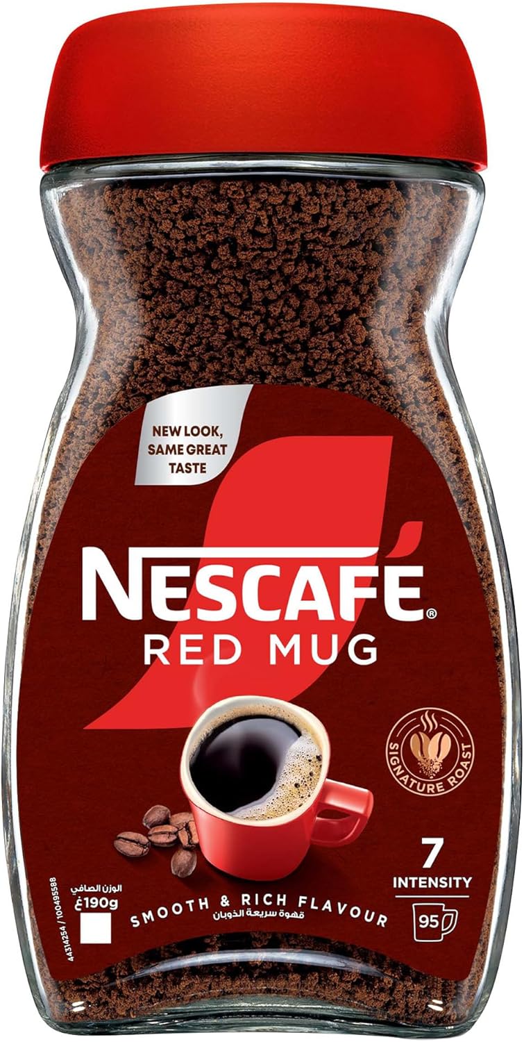 نسكافيه فنجان أحمر قهوة سريعة التحضير في جرة - Image 5