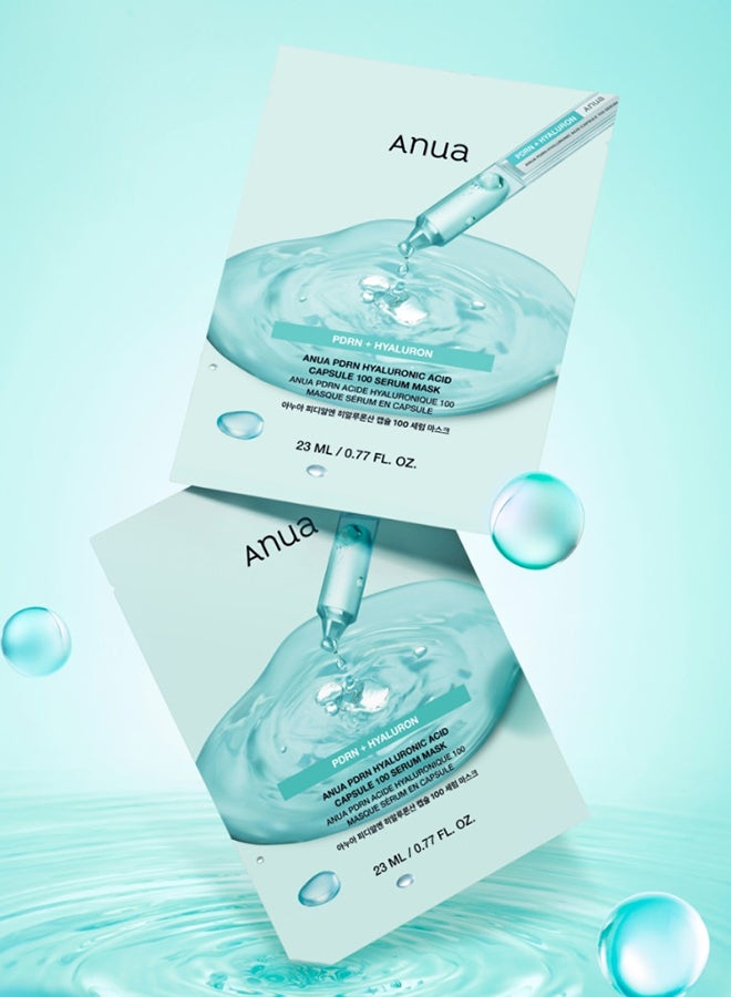 انوا Pdrn Hyaluronic Acid Capsule 100 Serum Mask 23Ml (1Pc) 23ml - Image 2