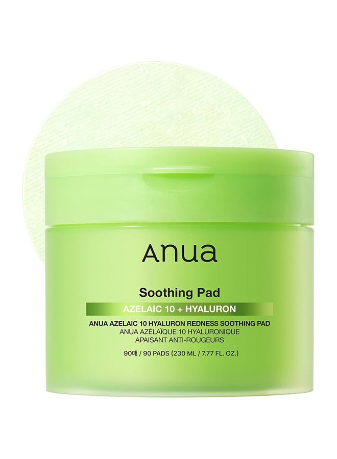 انوا وسادة مهدئة أزيلائيك 10 حمض الهيالورونيك لتهدئة الاحمرار 230 مل (90 قطعة) - Image 1
