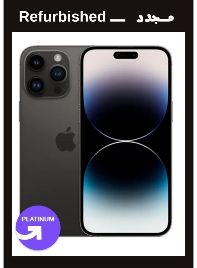 Apple IPhone 14 Pro 256GB 6R Single Space Black , Local Warranty |Platinum Grade| UPGRADE Refurbished - Image 1