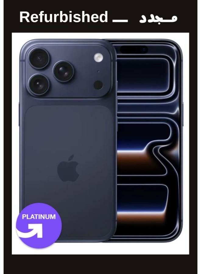 Apple Iphone 17 Pro Max 256GB ESIM Deep Blue , Local Warranty |Platinum Grade| UPGRADE Refurbished - Image 1