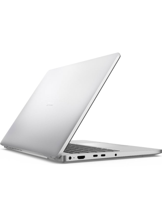 ديل Pro 14 (Upgraded Version) Laptop With 14 Inch Full HD (1920x1080) Display, Intel Core Ultra 7-265U Processor/16GB RAM DDR5/512GB SSD/ Windows 11/ English/Arabic Platinum Silver - Image 5