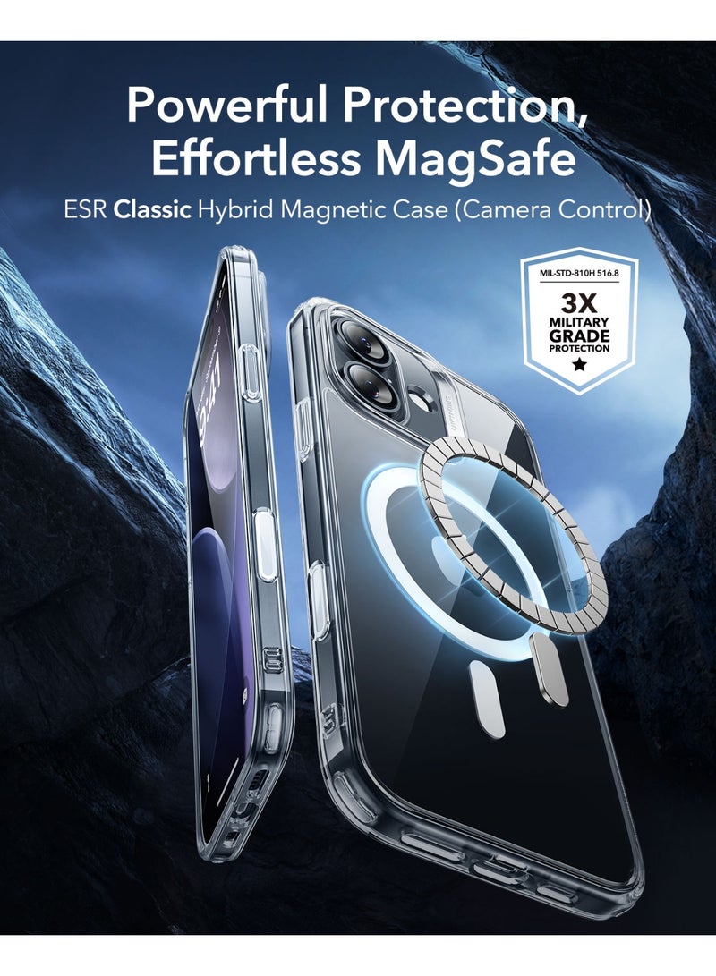 اي اس ار ESR for iPhone 17 Case, Camera Control, Compatible with MagSafe, Shockproof Military-Grade Protection, Magnetic Phone Case for iPhone 17, Classic Hybrid Case clear - Image 2