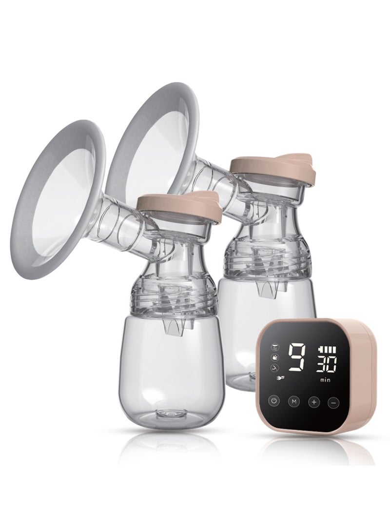 Sunveno Smart Automatic Dual Breast Pump with Controller - White - Image 1