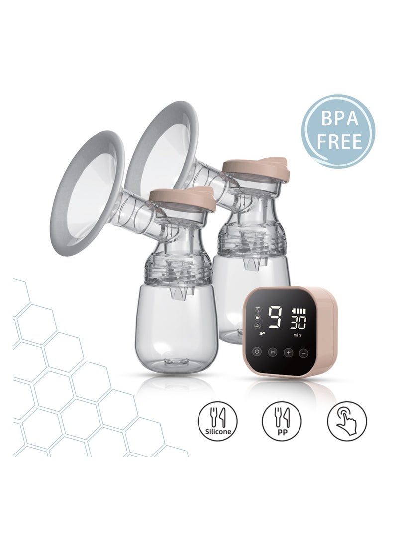 Sunveno Smart Automatic Dual Breast Pump with Controller - White - Image 3