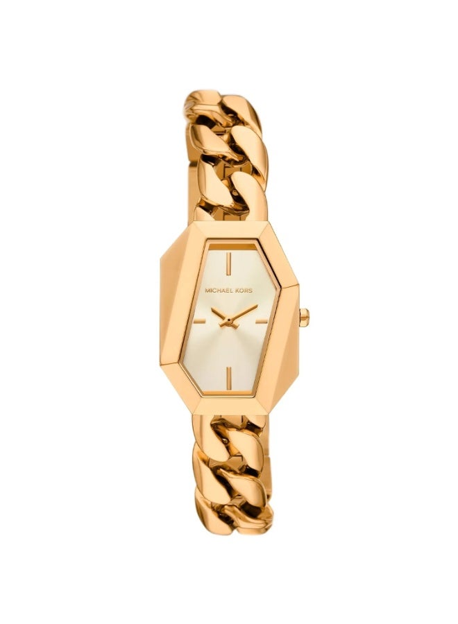 Michael Kors Women's Michael Kors Women’s Gold Stainless Steel Analog Quartz Watch – MK4878 - Image 1