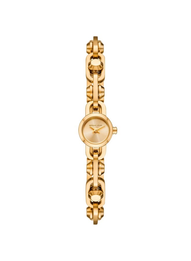 مايكل كورس Women's Michael Kors Women’s Analog Quartz Watch with Gold Dial & Stainless Steel Bracelet – MK4871 - Image 1
