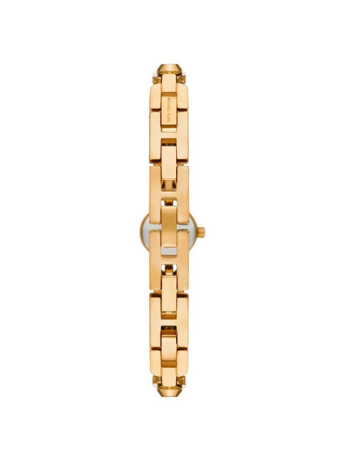 مايكل كورس Women's Michael Kors Women’s Analog Quartz Watch with Gold Dial & Stainless Steel Bracelet – MK4871 - Image 2