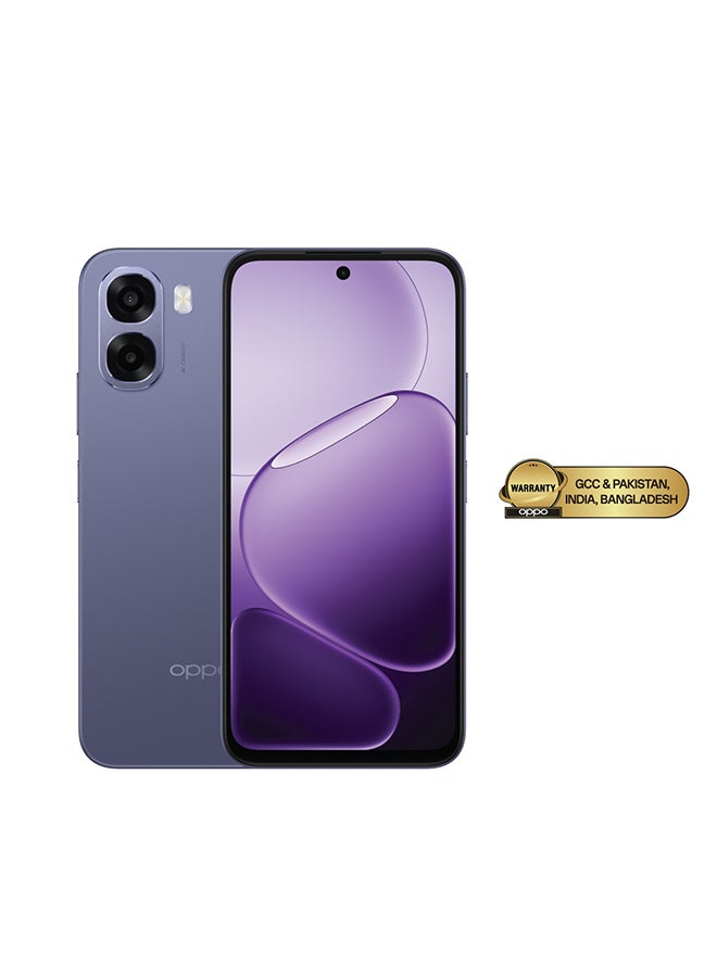 OPPO A6x 5G Dual SIM Plum Purple 4GB RAM 128GB - Middle East Version - Image 1