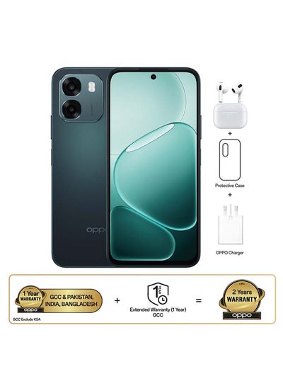 OPPO A6 5G Dual SIM Sapphire Blue 8GB RAM 256GB With O-CHOICE Earbuds