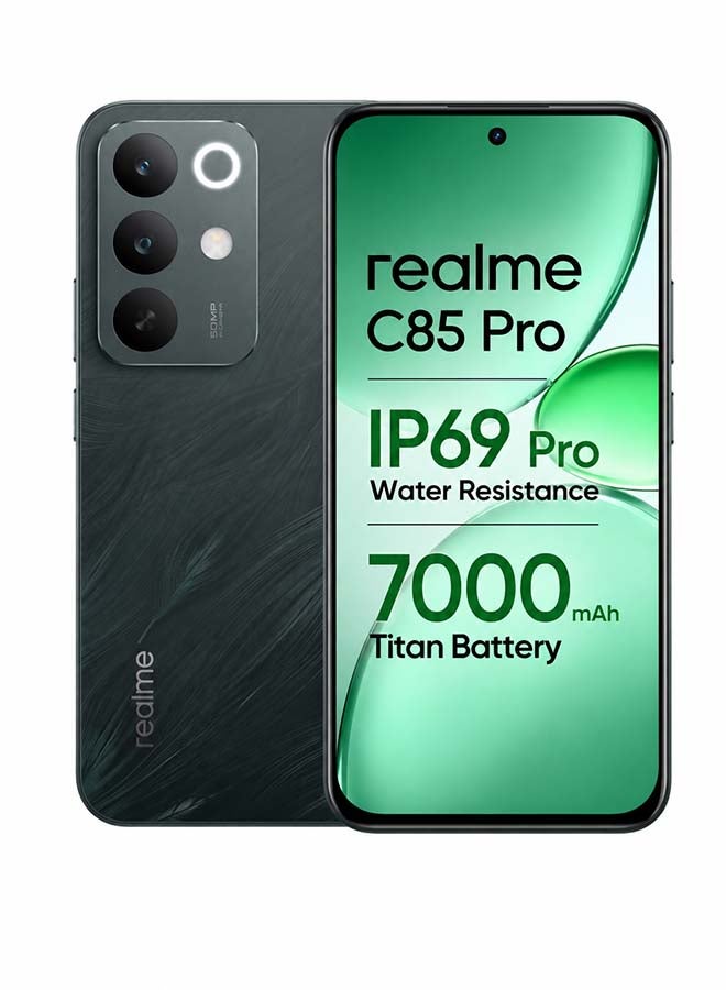 realme C85 Pro Dual SIM 4G Peacock Green 8GB RAM 256GB - International Version - Image 1