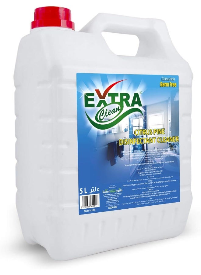 Falconpack FALCON PACK Extra Clean Citrus Pine Disinfectant Colourless 5Liters - Image 2