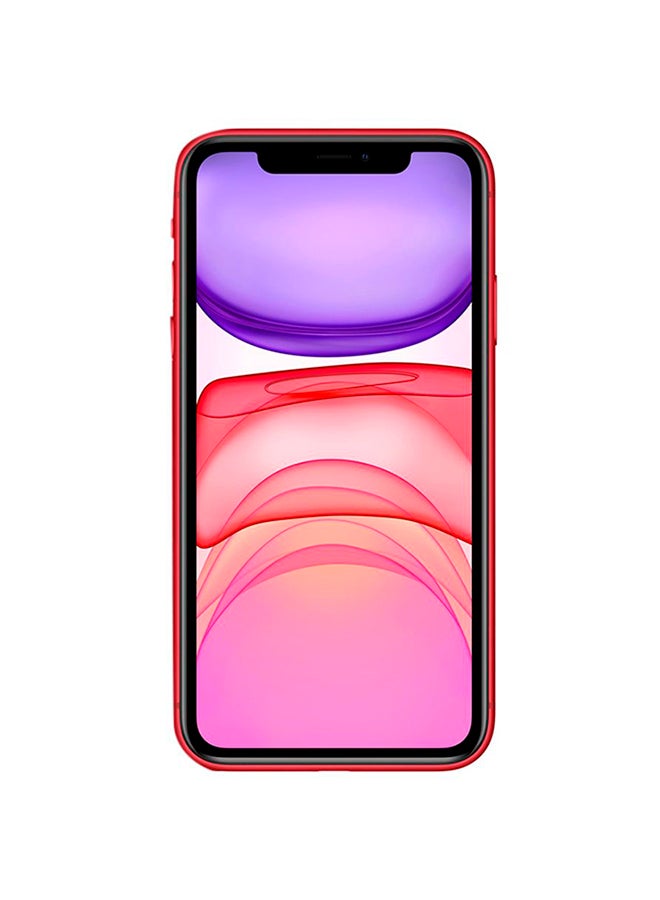 ابل  Renewed - iPhone 11 128GB Red 4G With Facetime - International Version - Image 3