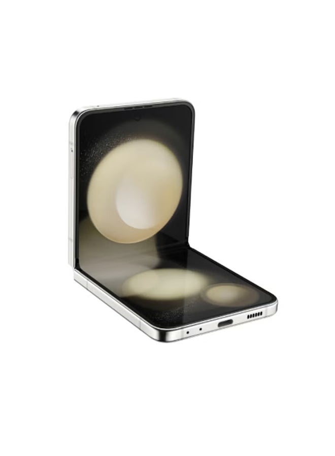 Samsung Renewed - Galaxy Z Flip 5 Dual SIM Cream 8GB RAM 256GB 5G - International Version - Image 3
