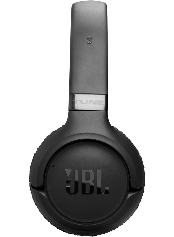 JBL Tune 680NC Wireless On-Ear Noise Cancelling Headphones with Hi-Res JBL Pure Bass & Spatial Sound, 76H Battery Life, Smart Ambient, Dual Mics, Bluetooth 6.0 Black - Image 3