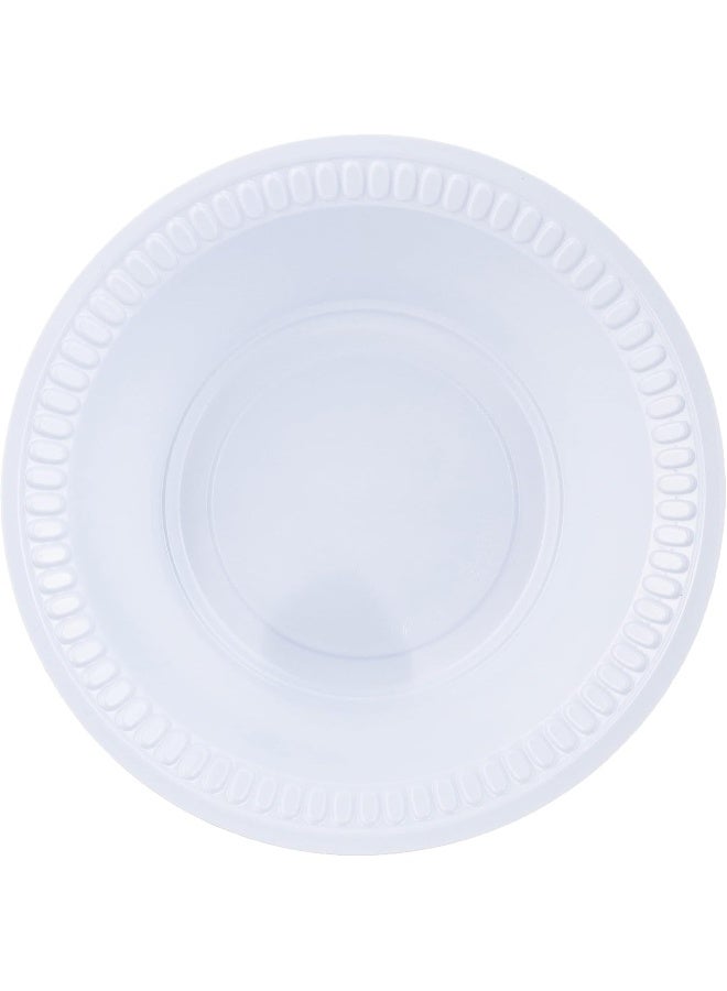 Falconpack Falcon Plastic Bowl Round M13 25's White - Image 3