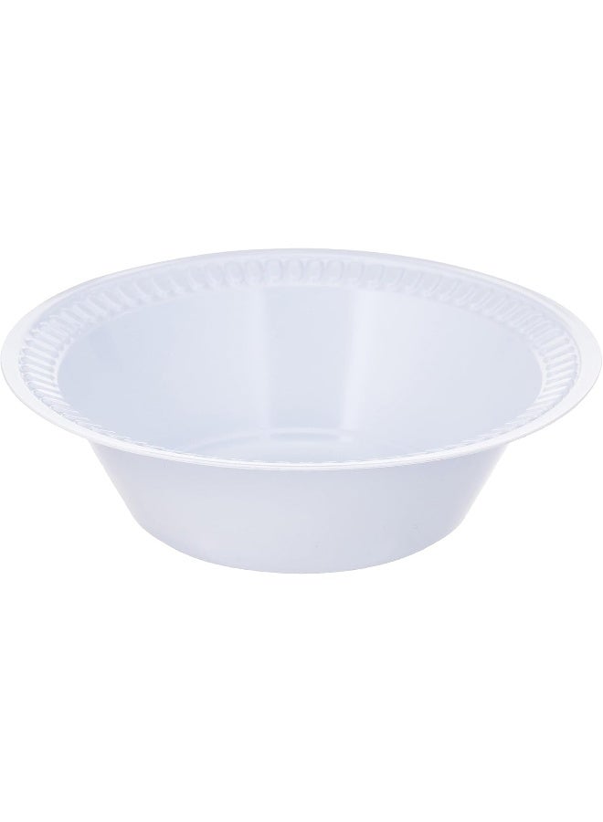 Falconpack Falcon Plastic Bowl Round M13 25's White - Image 2