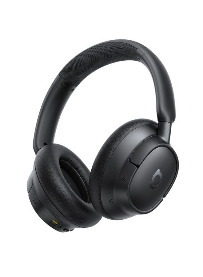 بيسوس Bass BH1 NC Wireless Noise Cancelling Headphones – Premium Sound – Cosmic Black - Image 1