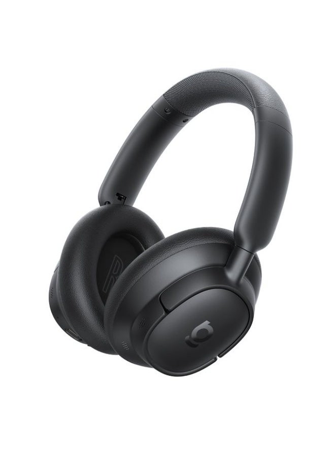 بيسوس Bass BH1 NC Wireless Noise Cancelling Headphones – Premium Sound – Cosmic Black - Image 2