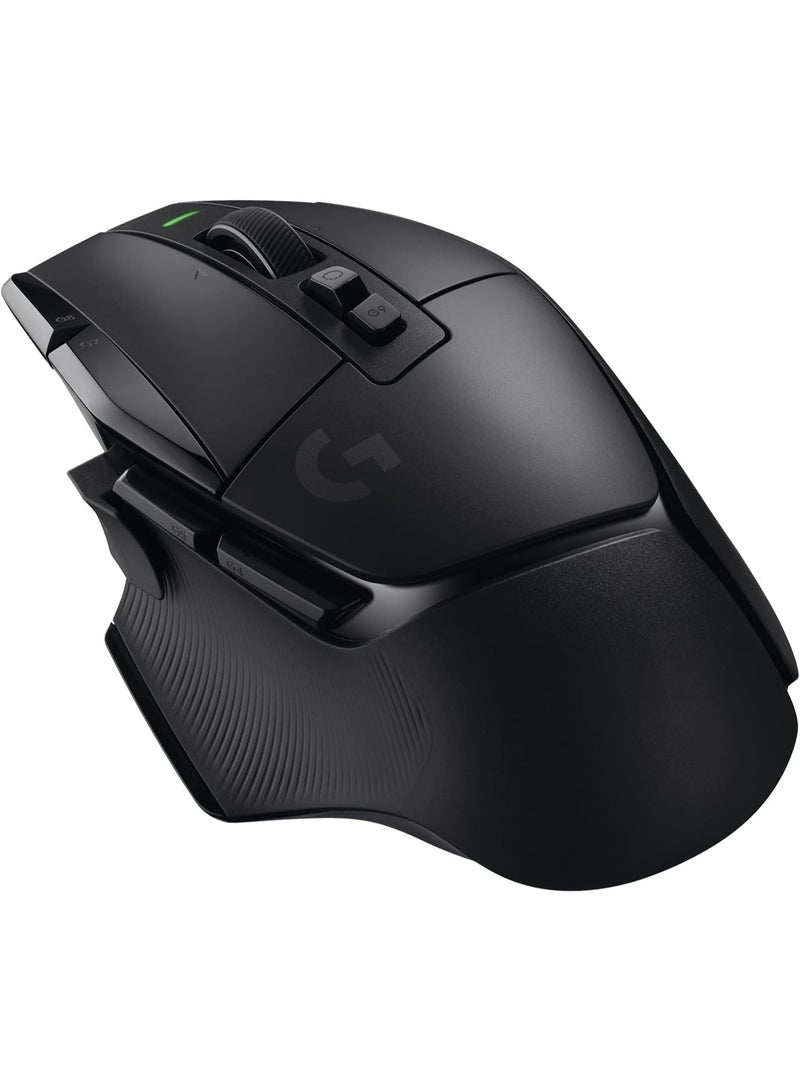 Logitech G G502 X LIGHTSPEED Wireless Gaming Mouse - Optical mouse with LIGHTFORCE hybrid optical-mechanical switches, HERO 25K gaming sensor, compatible with PC - macOS/Windows - Black - Image 1