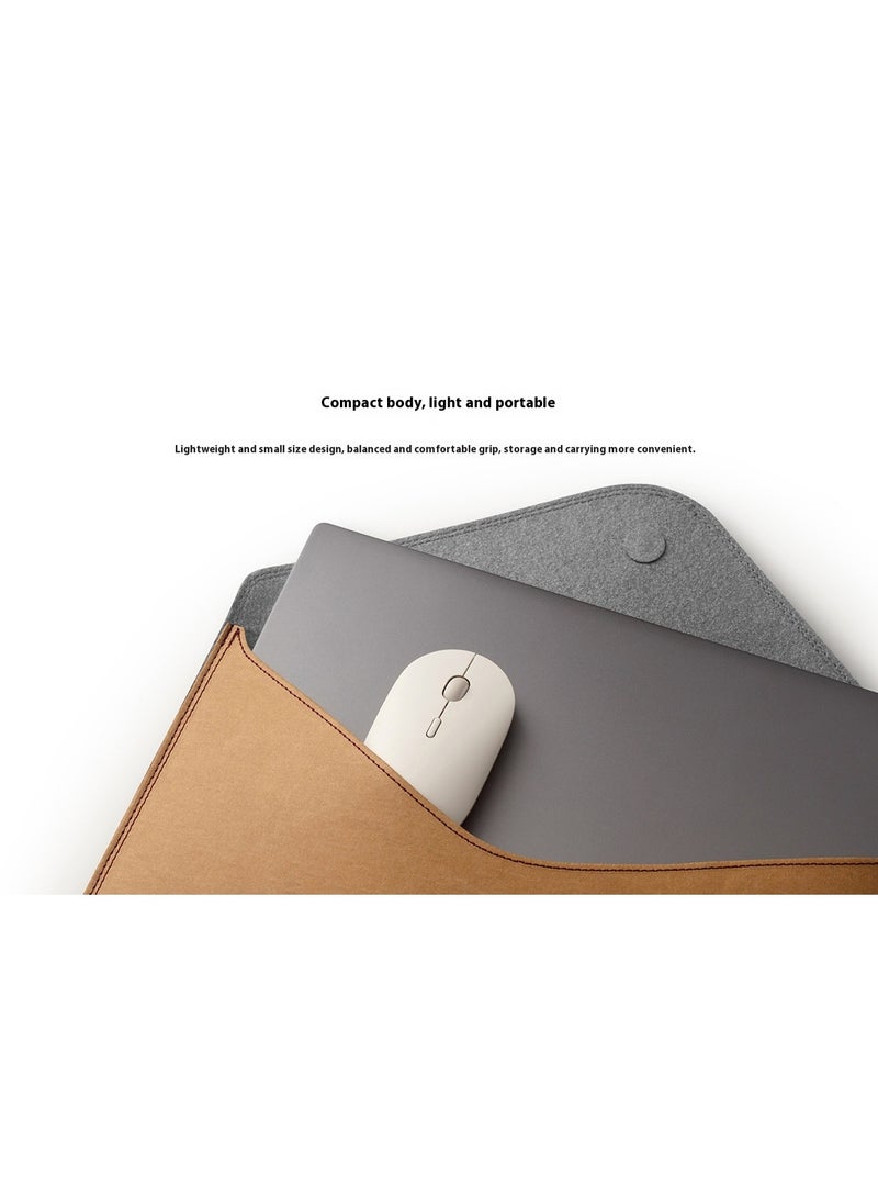 شاومي Portable Mouse 3 Mini Mute Button Computer Mouse Bluetooth Wireless, XMBXSB01YM , Beige - Image 4