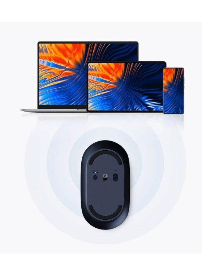 شاومي Mi Portable Bluetooth Mouse 3, compact, 1000 DPI, Black - Image 2