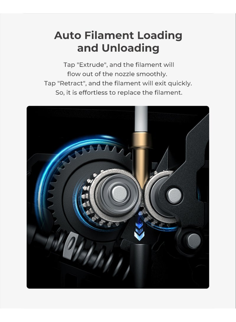 Creality 3D Printer, 250mm/s Printing Speed, DIY 3D Printers with CR Touch Auto Leveling, Sprite Direct Extruder, Auto-Load Filament Dual Z-axis Y-axis, Print Size 22×22×25cm, Ender 3 V3 SE - Image 5