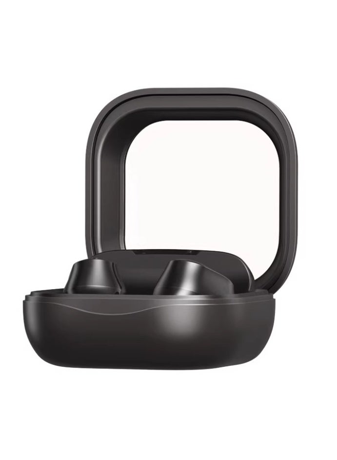 Lenovo EA200 True Wireless Earbuds, Bluetooth 5.4 Headphones with Transparent Case Design, 10mm HiFi Stereo Driver, Low Latency Gaming Mode, ENC Noise Reduction Mic - Black black - Image 2