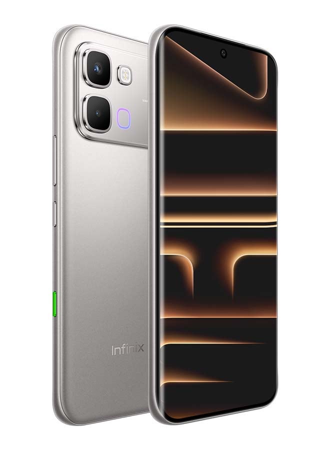 Infinix Note Edge Dual SIM Lunar Titanium 8GB 256GB 5G - Middle East Version With case and headphone and screen with 6 months warranty - Image 4