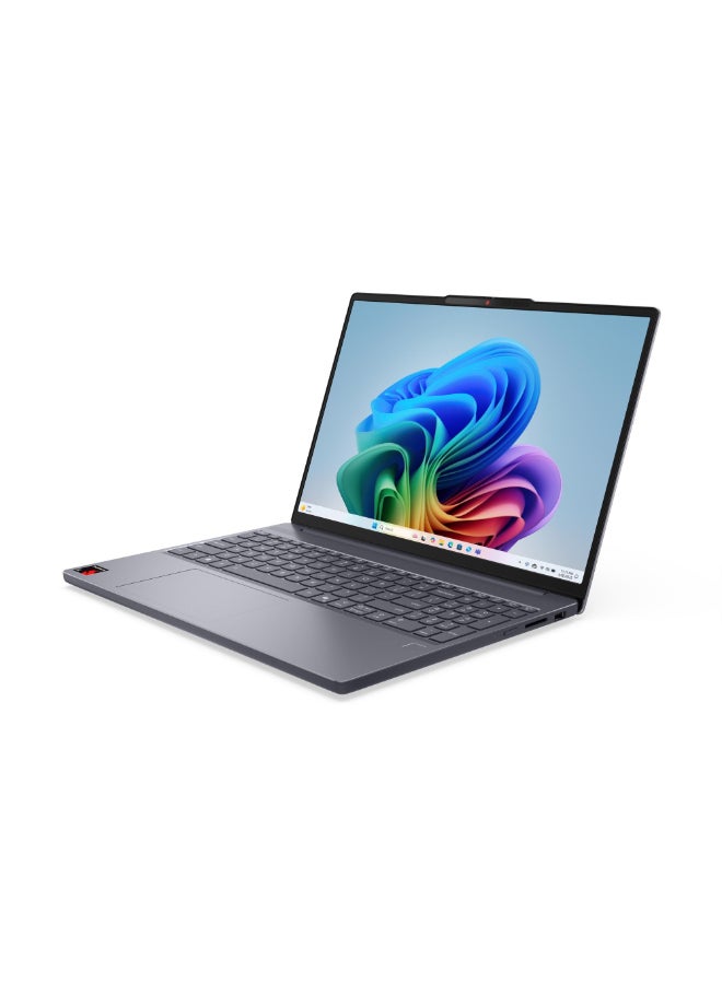 Lenovo IdeaPad Slim 3 15Q8X10 Laptop, 15.3" WUXGA Touch Display, Snapdragon X1-26-100, 16GB LPDDR5x RAM, 512GB SSD, Integrated Adreno GPU, Backlit Keyboard Luna Grey - Image 4
