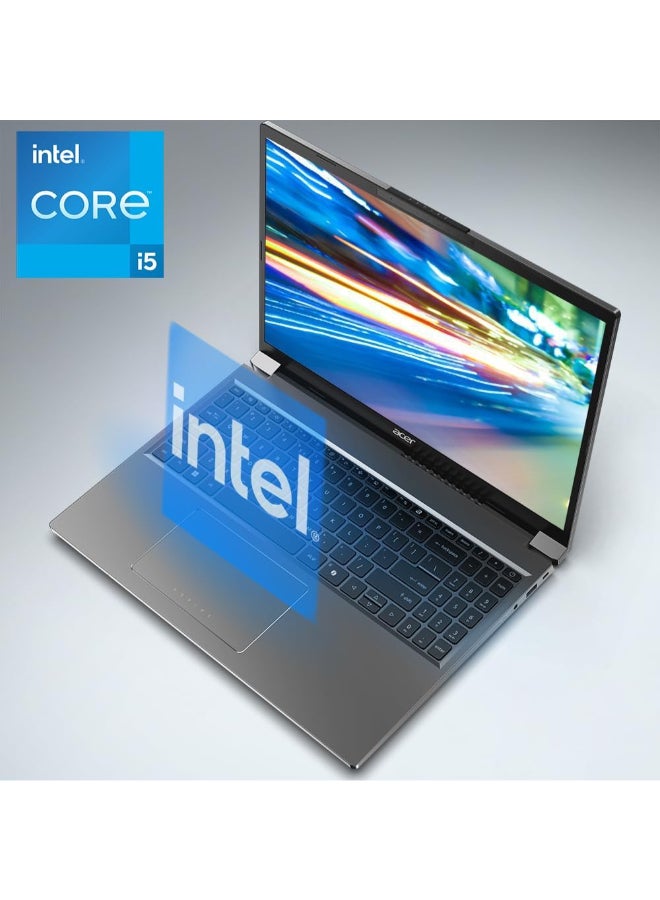 Aspire Go 15 Laptop, 15.3" WUXGA IPS Display, Intel Core i5-1334U, AI Copilot, Long Battery Life, FHD Webcam, Windows 11, (16GB RAM | 1TB PCIe SSD) IRON