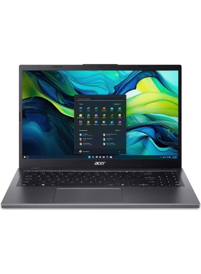 (Upgraded) Aspire 15.6" FHD Laptop AMD Ryzen 7 8840HS, 16GB DDR5, 512GB SSD, Radeon Graphics, Windows 11 Pro, Fingerprint Reader, Backlit Keyboard, Wi-Fi 6E, Iron IRON