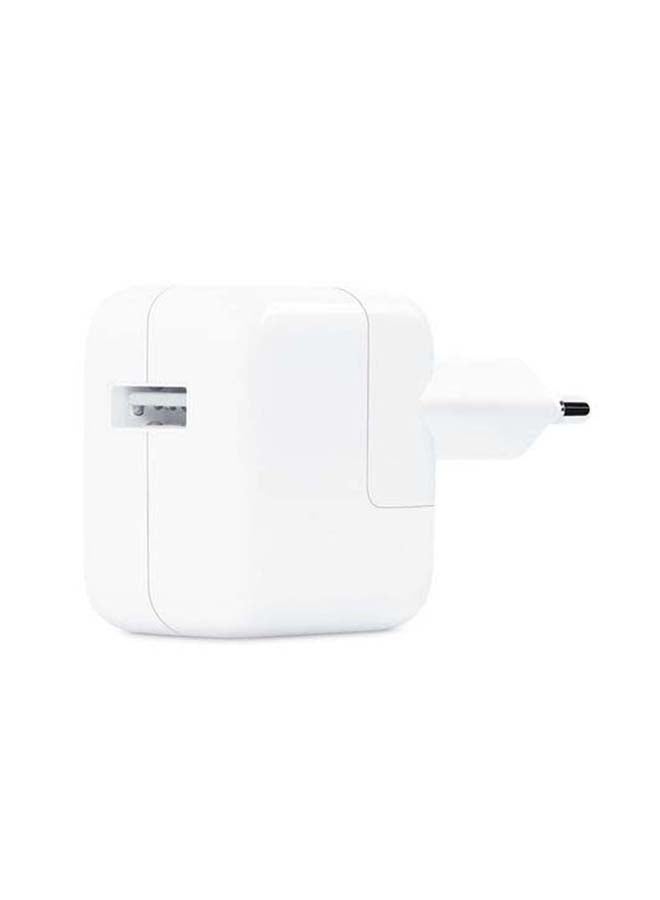Apple Certified Pre Owned - 12W USB Power Adapter With Universal Adapter - White - Image 3