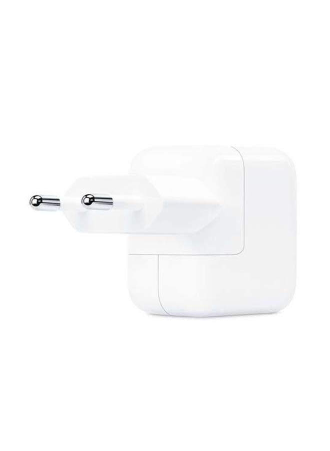 Apple Certified Pre Owned - 12W USB Power Adapter With Universal Adapter - White - Image 2