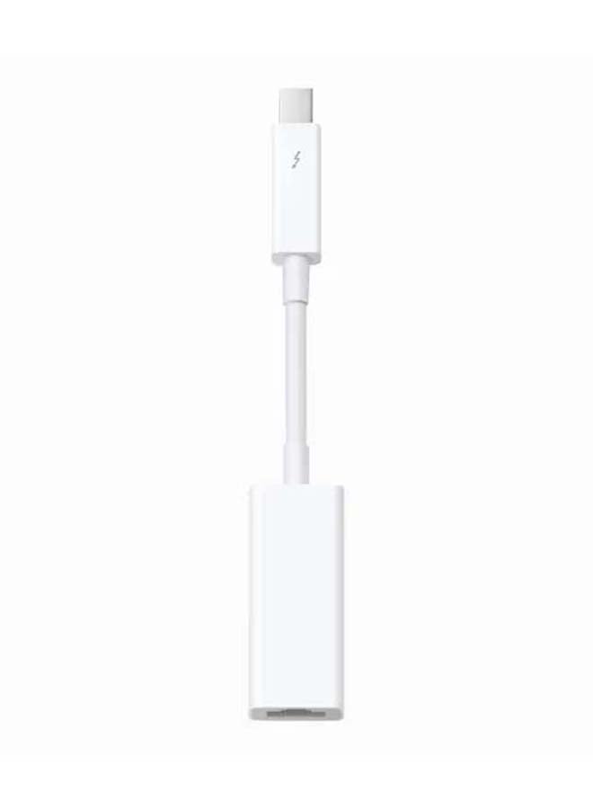 Apple Certified Pre Owned - Thunderbolt To Gigabit Ethernet Adapter White - Image 2