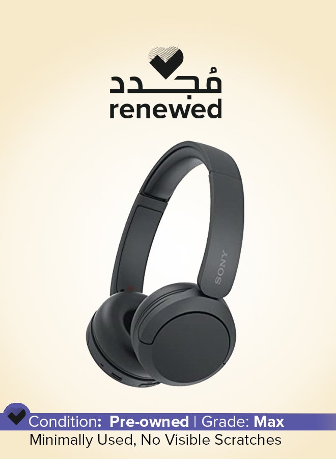 سوني Renewed - WH-CH520 Wireless Bluetooth On Ear Black - Image 1