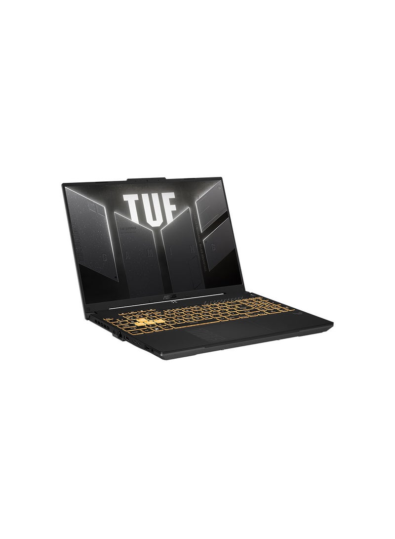 أسوس لابتوب ألعاب TUF بشاشة WUXGA مقاس 16 بوصة (1920×1200)، معالج Ryzen 7-7445HS، ذاكرة وصول عشوائي DDR5 سعة 16 جيجابايت، قرص صلب SSD سعة 512 جيجابايت، نظام تشغيل Windows 11 Home، بطاقة رسومات NVIDIA GeForce RTX 4050 سعة 6 جيجابايت، يدعم اللغتين الإنجليزية والعربية، لون رمادي ميكانيكي الإنجليزية/العربية - Image 2