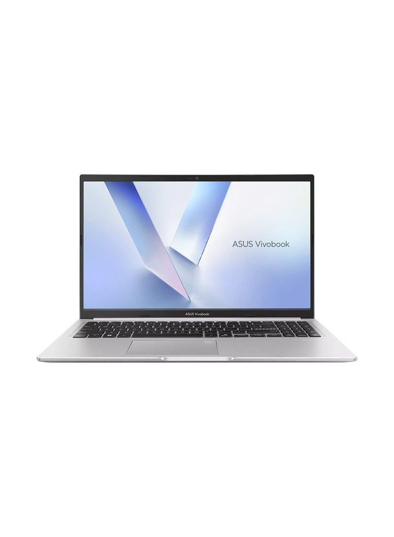 ASUS Vivobook 15 Laptop With 15 Inch Full HD (1920x1080) Display, AMD Ryzen 7-170 Processor/16GB RAM DDR5/512GB SSD/Windows 11 Home/AMD Radeon Graphics/ English/Arabic Cool Silver - Image 1