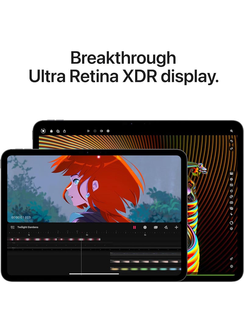 ابل  Renewed - iPad Pro - 2024 ( 5th Generation) M4 11-Inch, 256GB, WiFi, Silver With Standard Glass - International Version - Image 3